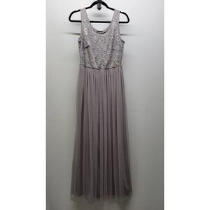 Candalite Formal Sequins Tulle Long Dress